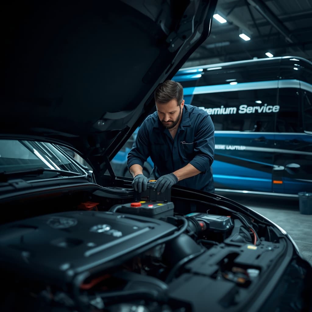 Engine Battery Replacement