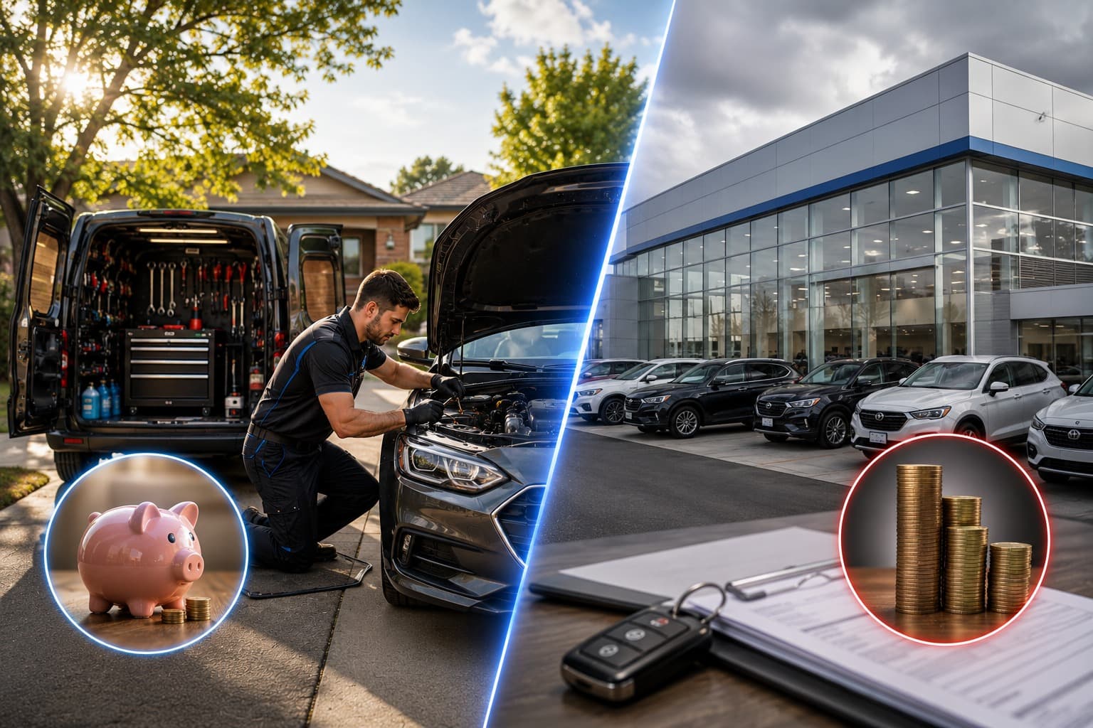 Mobile Mechanic vs Dealership Servicing: Full Cost Comparison | Mechanic Near You Melbourne